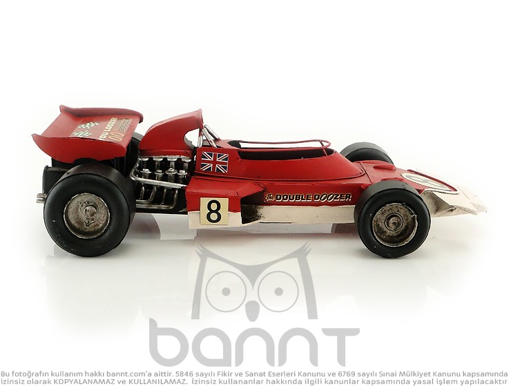 Formula 1 Metal Yarış Arabası