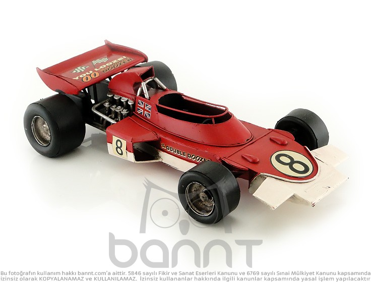 Formula 1 Metal Yarış Arabası
