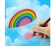 Mustard Rainbow Sticky Notes Not Kağıdı