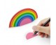 Mustard Rainbow Sticky Notes Not Kağıdı