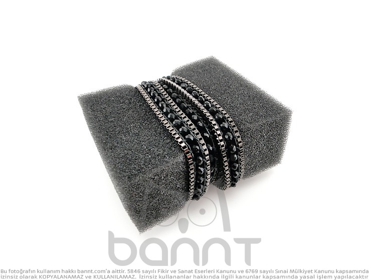 Wrap Black Bileklik