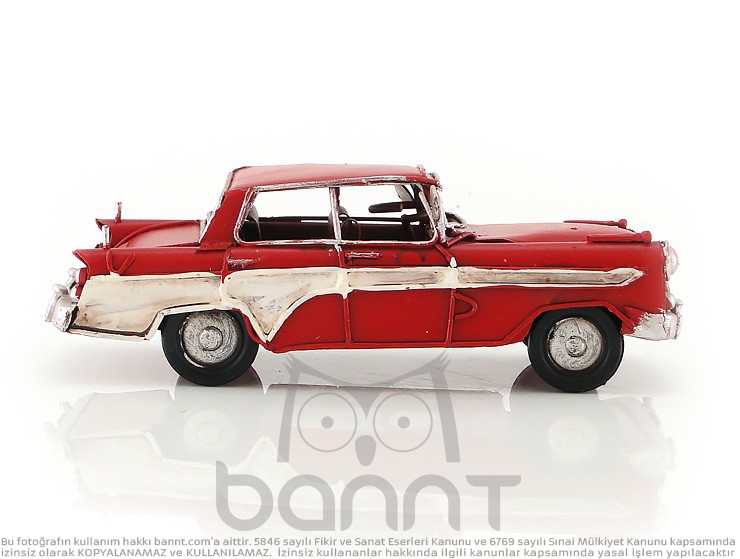 Retro Chevrolet Kırmızı Retro Chevrolet Kırmızı