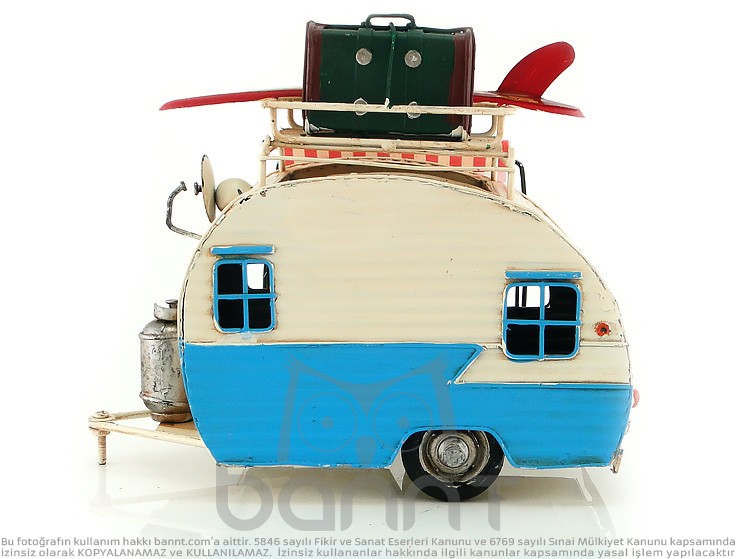 Retro Metal Karavan Fotoğraf Çerçevesi Kalemlik Retro Metal Karavan Fotoğraf Çerçevesi Kalemlik