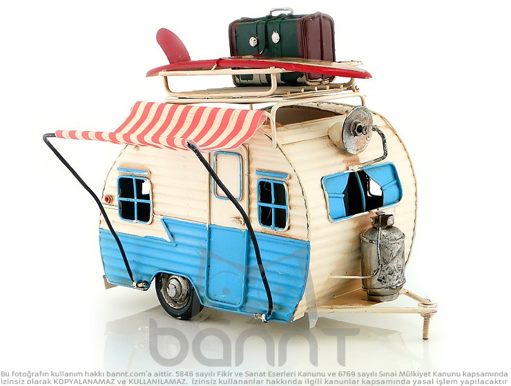 Retro Metal Karavan Fotoğraf Çerçevesi Kalemlik Retro Metal Karavan Fotoğraf Çerçevesi Kalemlik