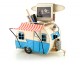 Retro Metal Karavan Fotoğraf Çerçevesi Kalemlik Retro Metal Karavan Fotoğraf Çerçevesi Kalemlik