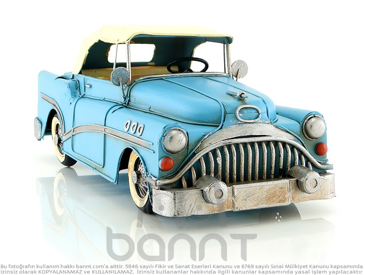 Retro Buick Metal Araba (Büyük Boy) Retro Buick Metal Araba (Büyük Boy)