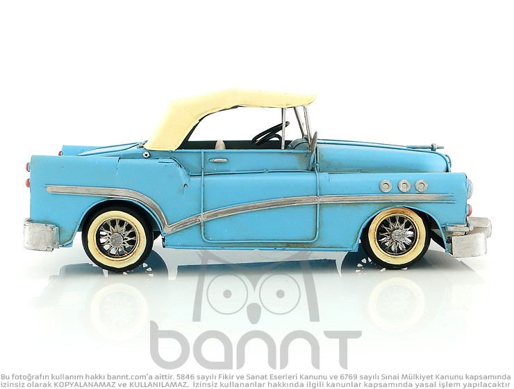 Retro Buick Metal Araba (Büyük Boy) Retro Buick Metal Araba (Büyük Boy)