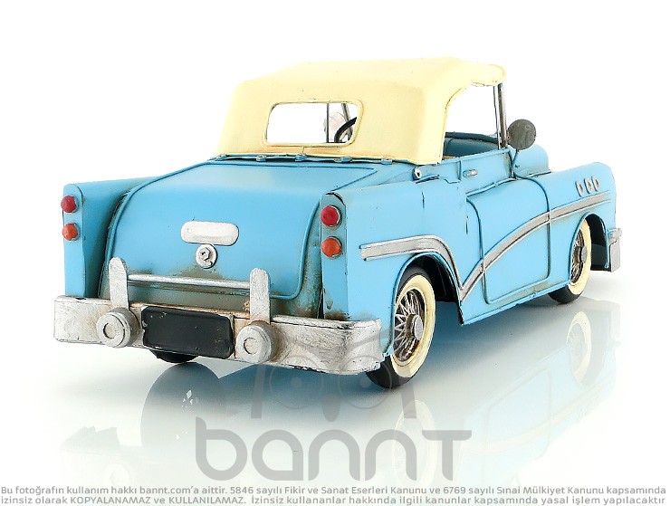 Retro Buick Metal Araba (Büyük Boy) Retro Buick Metal Araba (Büyük Boy)