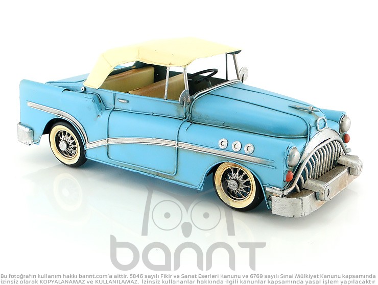 Retro Buick Metal Araba (Büyük Boy) Retro Buick Metal Araba (Büyük Boy)