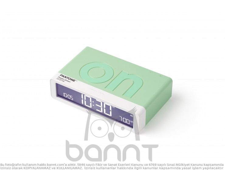 Lexon x Pantone Flip Klasik Şarj Edilebilir Alarm Saat Mint Lexon x Pantone Flip Klasik Şarj Edilebilir Alarm Saat Mint