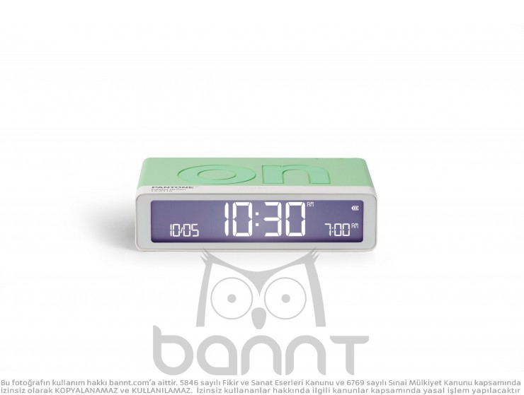 Lexon x Pantone Flip Klasik Şarj Edilebilir Alarm Saat Mint Lexon x Pantone Flip Klasik Şarj Edilebilir Alarm Saat Mint