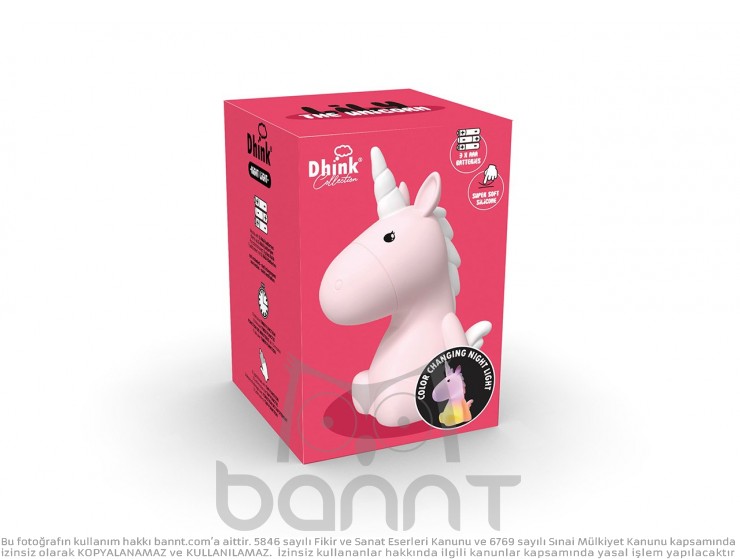 Dhink Silikon Gece Lambası Unicorn Dhink Silikon Gece Lambası Unicorn