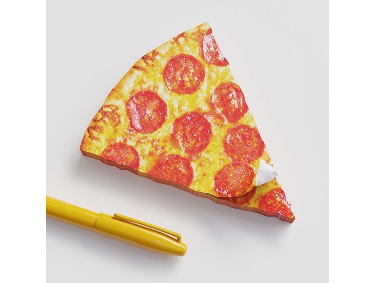 Mustard Pizza Sticky Not Kağıdı
