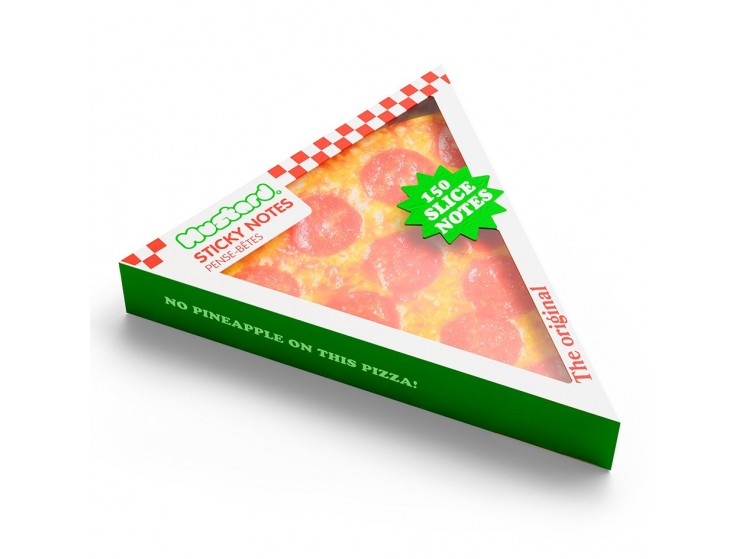 Mustard Pizza Sticky Not Kağıdı