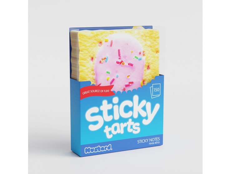 Mustard Pop Tarts Sticky Not Kağıdı Mustard Pop Tarts Sticky Not Kağıdı