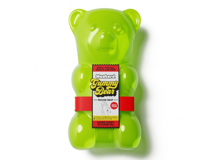 Mustard Gummy Bear Mouse Bilek Desteği - Yeşil