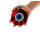 Bordo Füzyon Cam Nazar Boncuğu 12cm Bordo Füzyon Cam Nazar Boncuğu 12cm