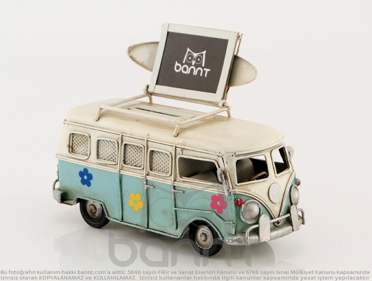 Camper Van Fotoğraf Çerçeveli Kumbara III Camper Van Fotoğraf Çerçeveli Kumbara III