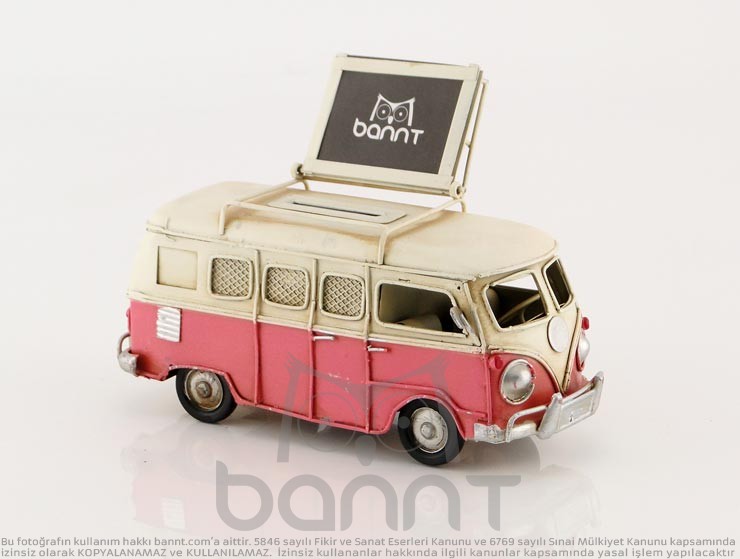Camper Van Fotoğraf Çerçeveli Kumbara IV Camper Van Fotoğraf Çerçeveli Kumbara IV