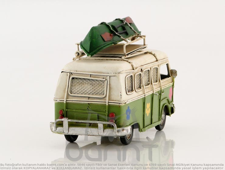 Camper Van Fotoğraf Çerçeveli Kumbara V Camper Van Fotoğraf Çerçeveli Kumbara V