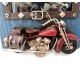 Vintage 3D Motorcycle Fotoğraf Çerçevesi