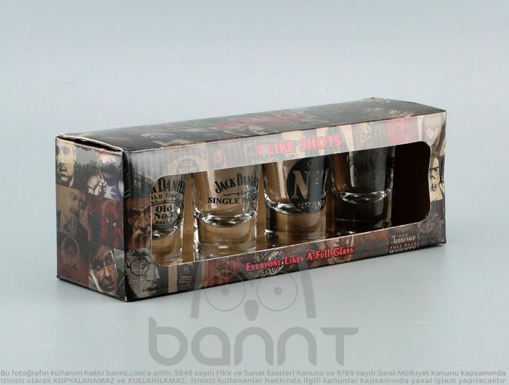 Jack Daniels Shot Bardak Takımı Jack Daniels Shot Bardak Takımı