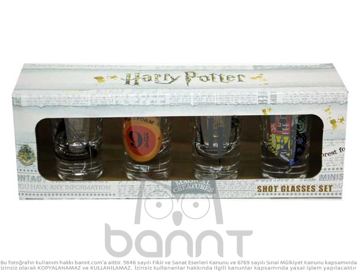 Harry Potter Shot Bardak Takımı Harry Potter Shot Bardak Takımı