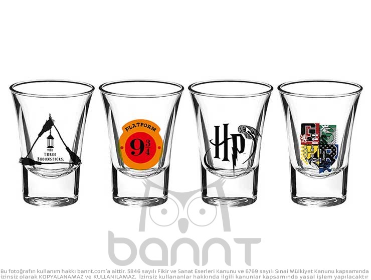 Harry Potter Shot Bardak Takımı Harry Potter Shot Bardak Takımı