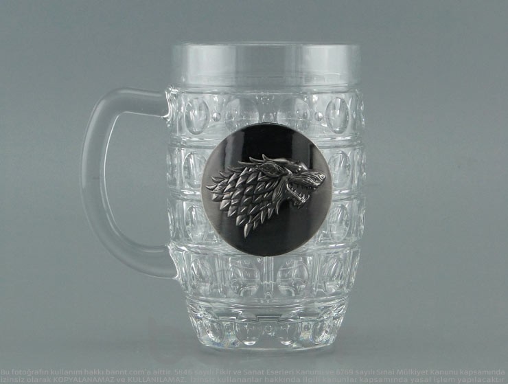 Game Of Thrones Stark Bira Bardağı