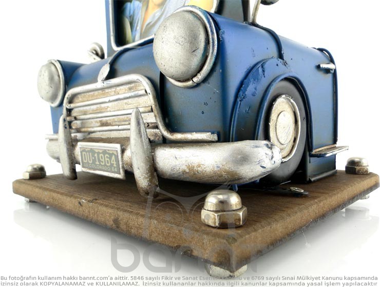 Vintage 3D Mini Cooper Fotoğraf Çerçeveli Kalemlik Vintage 3D Mini Cooper Fotoğraf Çerçeveli Kalemlik