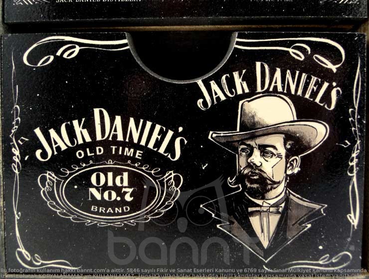 Jack Daniels Çekmeceli Ahşap Kutu Jack Daniels Çekmeceli Ahşap Kutu