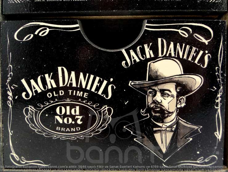Jack Daniels Çekmeceli Ahşap Kutu