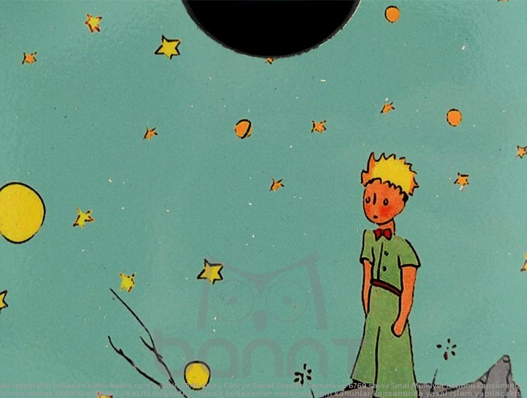 Le Petit Prince Çekmeceli Ahşap Kutu Le Petit Prince Çekmeceli Ahşap Kutu