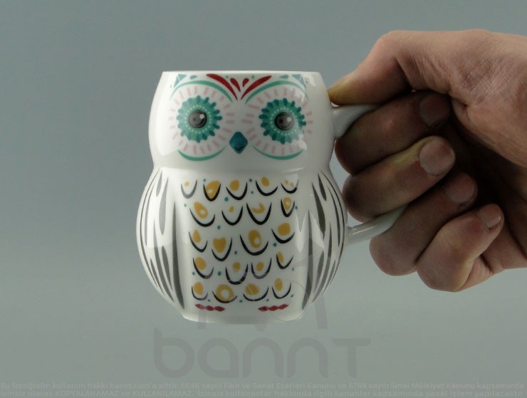 Owl Kupa Bardak Owl Kupa Bardak