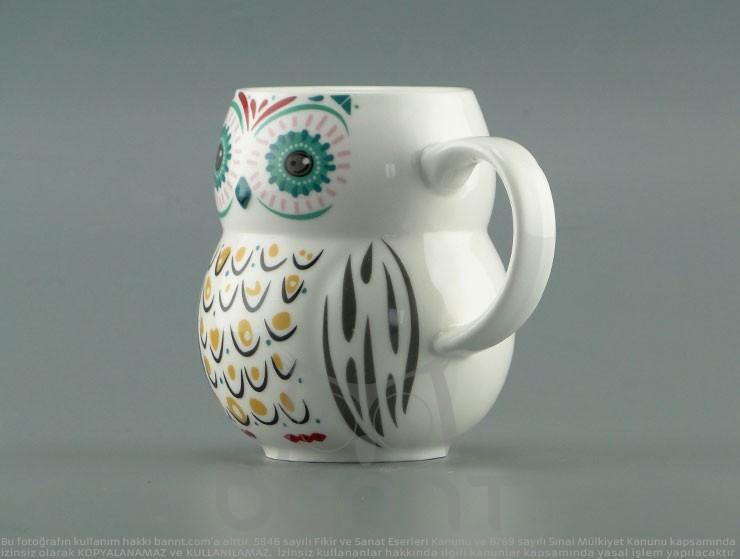 Owl Kupa Bardak Owl Kupa Bardak