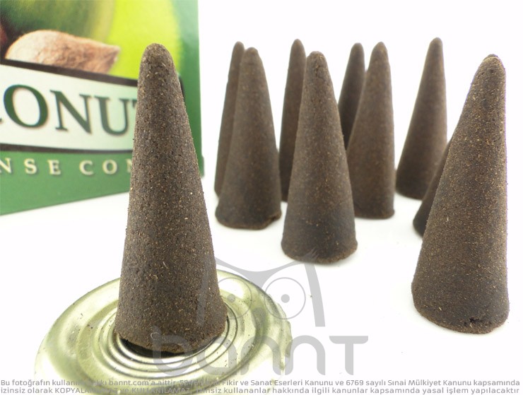Coconut Hindistan Cevizi Konik Tütsü Coconut Hindistan Cevizi Konik Tütsü