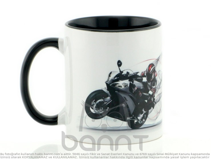 Yamaha Black Kupa Bardak Yamaha Black Kupa Bardak
