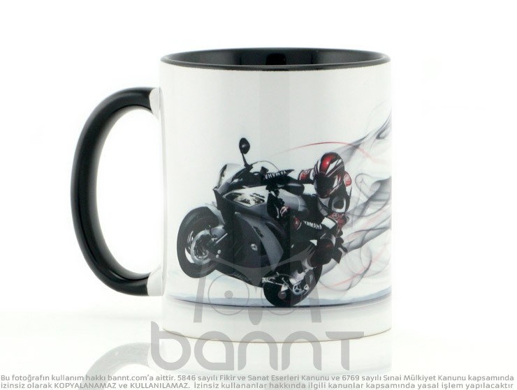 Yamaha Black Kupa Bardak Yamaha Black Kupa Bardak