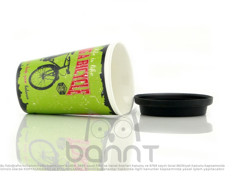 Retro Bicycle Kupa Bardak Retro Bicycle Kupa Bardak