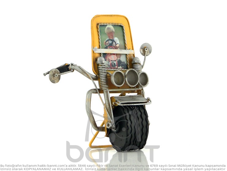 Motorcycle Metal Fotoğraf Çerçevesi Motorcycle Metal Fotoğraf Çerçevesi
