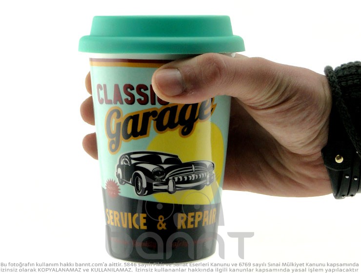 Retro Garage Kupa Bardak Retro Garage Kupa Bardak
