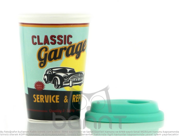 Retro Garage Kupa Bardak