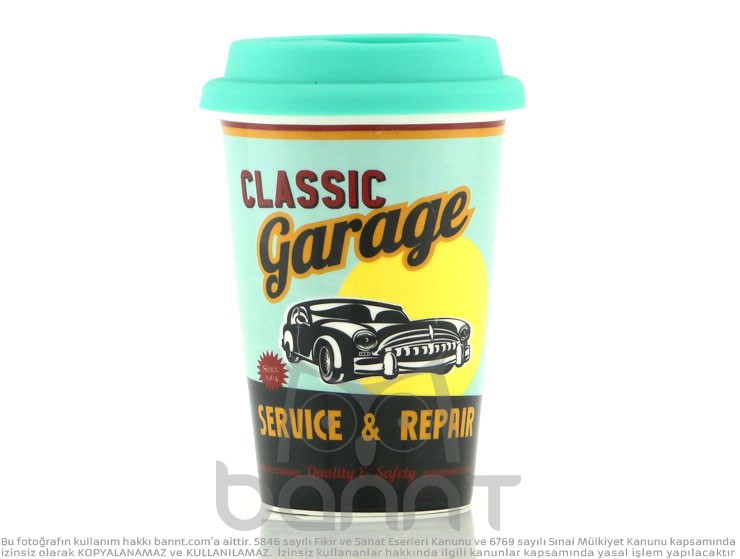 Retro Garage Kupa Bardak Retro Garage Kupa Bardak