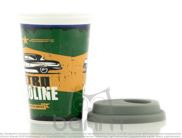 Retro Gasoline Kupa Bardak Retro Gasoline Kupa Bardak