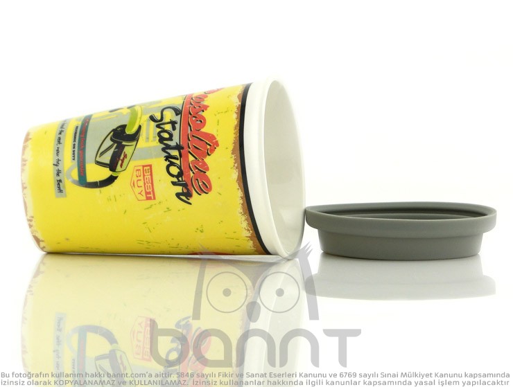 Retro Gasoline Kupa Bardak IV Retro Gasoline Kupa Bardak IV