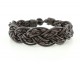 Braid Örgü Deri Bileklik (Kahverengi) Braid Örgü Deri Bileklik (Kahverengi)