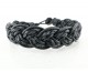 Braid Örgü Deri Bileklik (Siyah) Braid Örgü Deri Bileklik (Siyah)