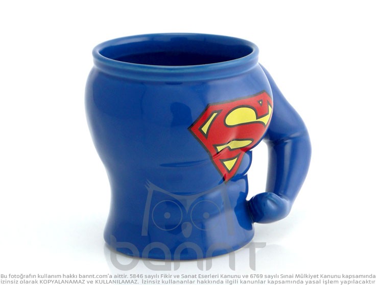 Superman Muscle Kupa Bardak Superman Muscle Kupa Bardak