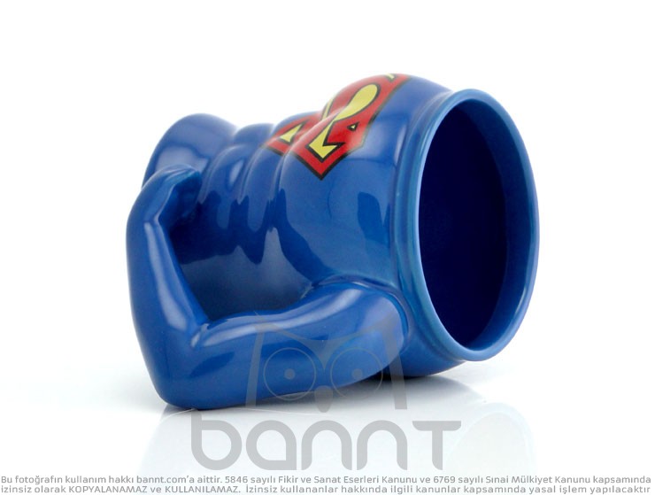 Superman Muscle Kupa Bardak