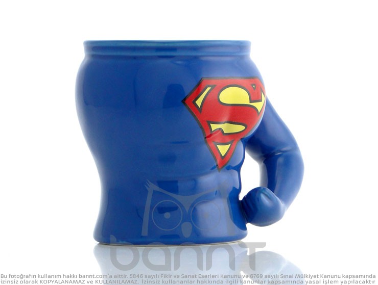 Superman Muscle Kupa Bardak